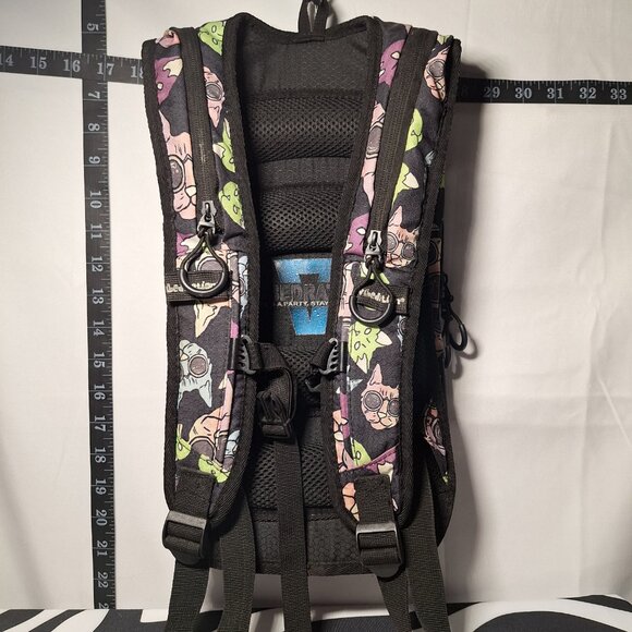 Vibedration Hydration Backpack w/o bladder - Cat pattern - Used - Picture 2 of 14